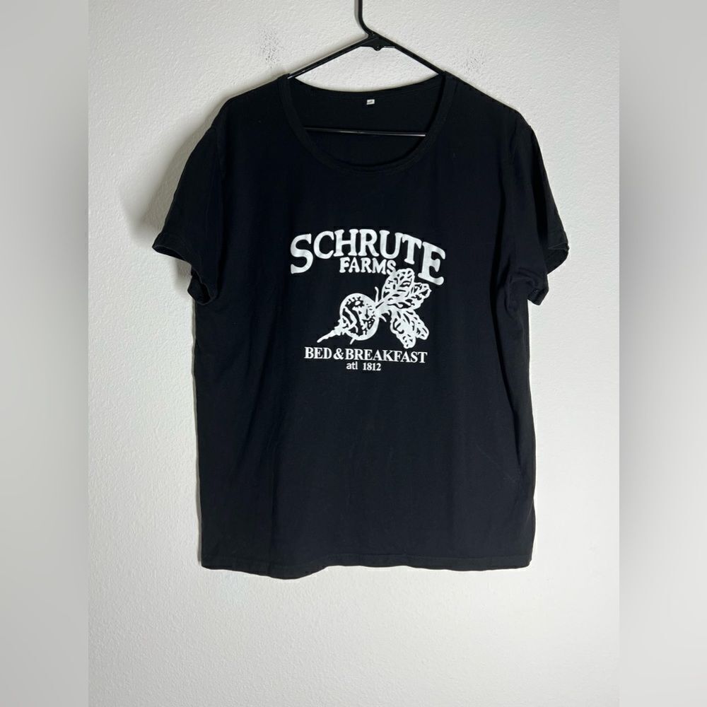 Schrute Farms Bed And Breakfast Shirt The Office Size 1XL